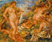 Pierre-Auguste Renoir Bathers, oil on canvas